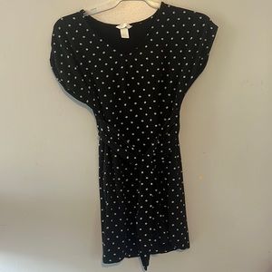 H&M Black Polka Dot Dress